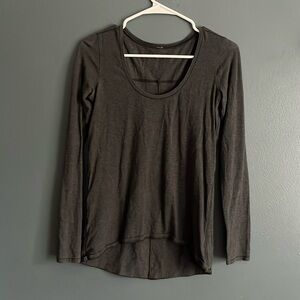 Lululemon charcoal long sleeve!